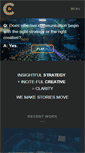 Mobile Screenshot of claritycreative.com